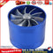 Car Refitting Turbine Turbo Charger Air Intake Gas Fuel Saver Fan Vent Newly