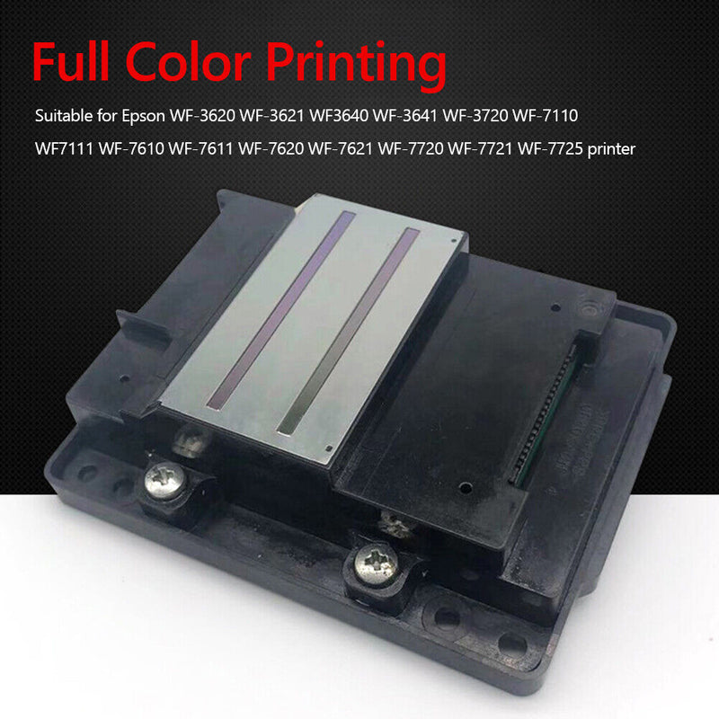 Printhead for Epson WF-3620 WF-3640 WF-3720 WF7111 WF7611 Full Color Replacement