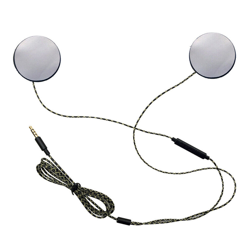 QY7 In-Line Control 3.5mm Headset with Microphone for Motorcycle Helmet Int