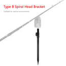 Carp Fishing Telescopic Aluminum Bankstick for Buzz Bar Bite Alarm Rod Rest