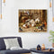 Goat Rooster Oil Paint By Numbers Kit DIY Acrylic Painting on Canvas (B1489)