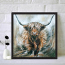 Yak Oil Paint By Numbers Kits Canvas Picture Wall Art DIY Craft Coloring Dr