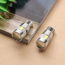 2pcs T10 W5W 5630 6SMD LED Car Width Light Bulbs Dash Board Lights