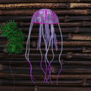 Simulation Artificial Jellyfish Glowing Aquarium Fish Tank Decor(Purple) Newly
