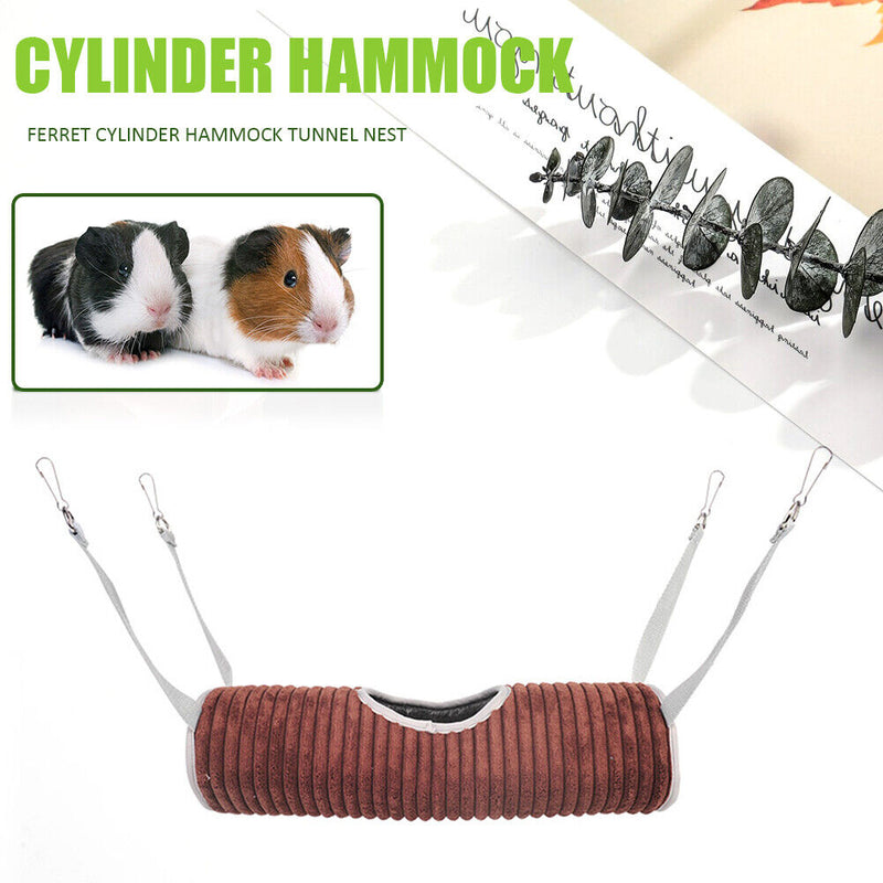 Hamster Cage Ferret Tunnel Hammock Winter Warm Comfortable Pet Tube Bed Nes