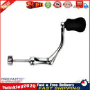 Folding Spinning Reel Handle Metal Fishing Wheel Rock Arms Grip Knob (S) Newly