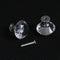 Door Knobs Cupboard Pulls Diamond Shape Pull Handle Crystal Glass Knobs