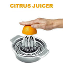 1x Kitchen Bar Steel Orange Lemon Lime Squeezer Juicer Hand Tool Press C5R E6B4