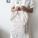 Fashion Floral Backpack Large Capacity Flower Student Travel Shoulder Rucksack