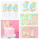 Ornament Party Supplies Cake Toppers Cake Decor Dessert Sticks Happy Birthday
