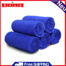 5pcs/set Soft Cloths Microfiber Cleaning Towel Duster Car Wash Towel 10x10 inch