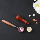 25mm Retro Wax Seal Head Replace Copper Head DIY Decor Craft Tools (36) Newly