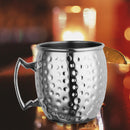 Stainless Steel Moscow Mule Mug Beer Wine Glass Home Bar Drinking Cup (D) Newly