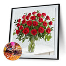 5D DIY Full Drill Diamond Painting Flowers Embroidery Mosaic Kits Home Wall A