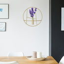 Modern Golden Metal Candle Holder Wall Hanging Bedroom Decor Crafts Candlestick