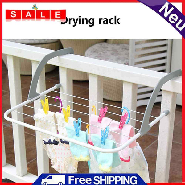 Clothes Rack Flip Towel Indoor Outdoor Balcony Socks Hanging Holder