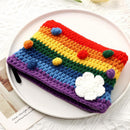 Knitted Large Capacity for Women Girl Handbag Shoulder Bags Tote Messenger Bag
