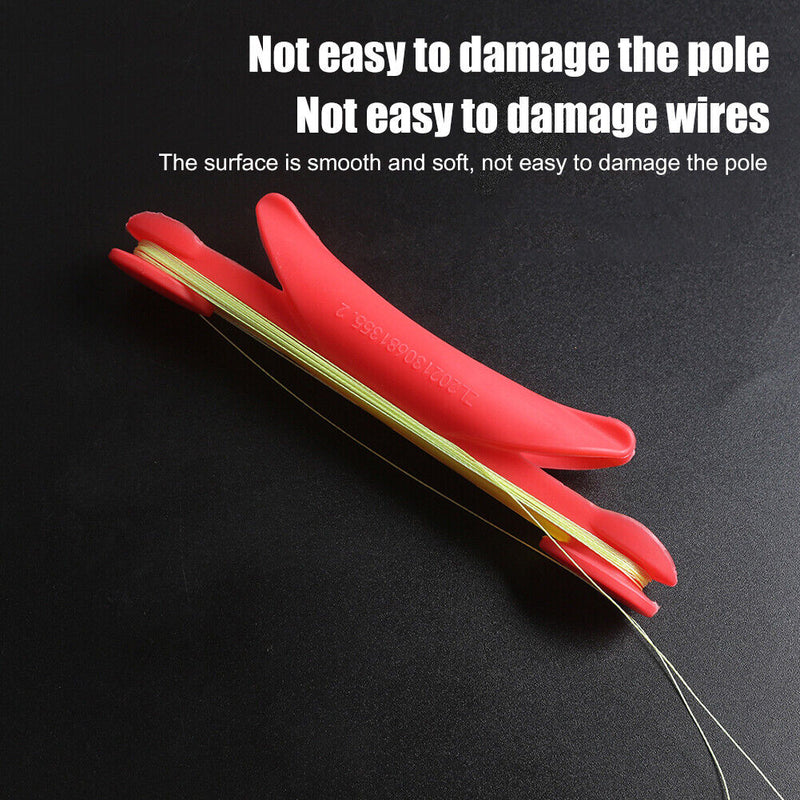 5pcs Multi-function Fishing Line Wrapped Wire Winding Board Fishing Rod Tac