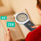 with LED Light and Stand Shatterproof Magnify Glass Handheld Foldable Magnifier