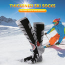 1 Pair Adults Warm Thickened Ski Socks Soft Anti-Cold Long Leg Warmer Stock