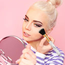 Makeup Brushes Set of 9, Professional Eyesshadow Brush Marble Pattern Brushes