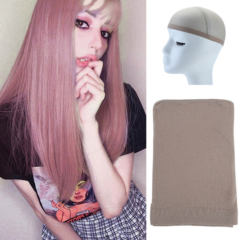 Women Wig Net Liner Nylon Hair Making Streching Elastics Snood Headgear