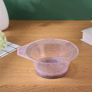 Hair Coloring Bowl with Ear Cap Hair Dye Mixing Tint Hairdressing (Pink) Newly