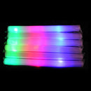 in the Dark Colorful Flashing LED Foam Stick Glow Sticks Cheer Tube RGB LED