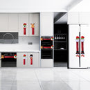 Kitchen Christmas Microwave Oven Gloves with Coasters Heat Resistant Gloves