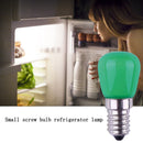 E14 Light Bulb 3W 220V Colorful LED Decorative Light Fridge Lamp (Green) Newly