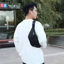 Fashion Fanny Pack Large Capacity Chest Bags Solid Color Multi Pocket for Sports