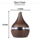 Purifier Aroma Diffuser Water Replenishment Instrument Wood Grain Humidifier