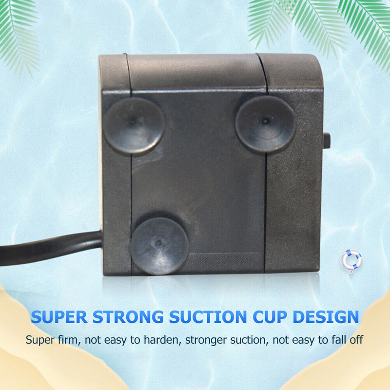 350L/H 5W 4LED Submersible Aquarium Landscape Fish Tank Pond Water Fountain Pump