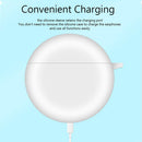 Bluetooth Compatible Earbuds Case for Lenovo HT38 Protective Cover (White)