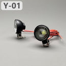 LED Light Equipment Rack White Spotlight Lamp Kit for 1/10 1/14 RC Tractor Truck