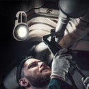 #A Mini LED Flashlight Keychain Portable USB Rechargeable Wine Bottle Opener Lig