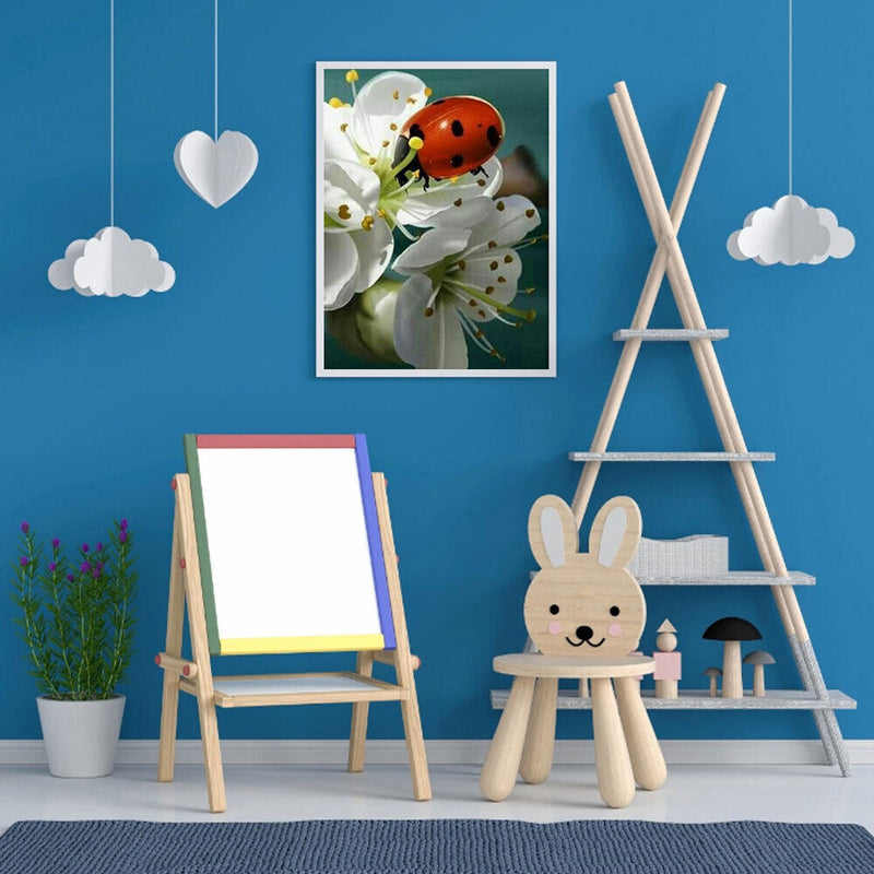 5D Diamond Painting Flower Full Round Drill Rhinestone DIY Wall Art (E1261)