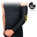 Anti-UV Sports Arm Sleeves Breathable Basketball Cycling Elbow Pad (M)