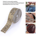 #A 1m Rhinestone Tape Self-adhesive Practical Glitter Diamonds Ribbon Party Deco