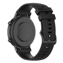 20mm Silicone Wristband Strap for Huawei Honor Magic Watch 2 42mm (Black)