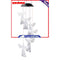 Solar Wind Chime Light, Changing Color, Angel Wind Bell Lamp, for Patio, Yard