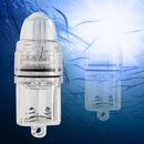 Underwater Deep Fall LED Fish Draws License Plate Bait LED Bait Light Blue