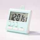 Digital Kitchen Timer Cooking Count Up Countdown Alarm Sleep Clock (Green)