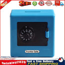 Money Boxes Combination Lock Coin Saving Storage Box Code Cash Case (Blue) Newly