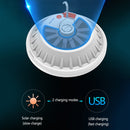 #A Outdoor Hiking LED Solar Light 600LM 5 Mode Tent Lamp Remote Control Light