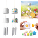 Lucky Wind Powered Musical Chime Hanging Decoration Happy Easter Wind Chime Kit
