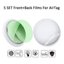 Case Tracker Protector Front+Back Transparent TPU Protective Film For AirTag