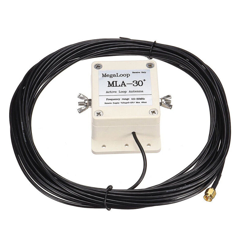 MLA-30 Active Receive Low Noise Loop Antenna Medium Short Wave 500kHz-30MHz