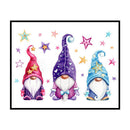 DIY Cross Stitch Partial Embroidery Kit Goblin Cartoon Series Stamped Decor