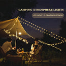 LED String Light Camping Tent Outdoor Bulb Waterproof Party Yard Decor (D) Newly